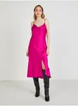 Dark pink dress with slit Trendyol - Women's