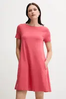 Šaty United Colors of Benetton zelená barva, mini, 3Z1RDV01E