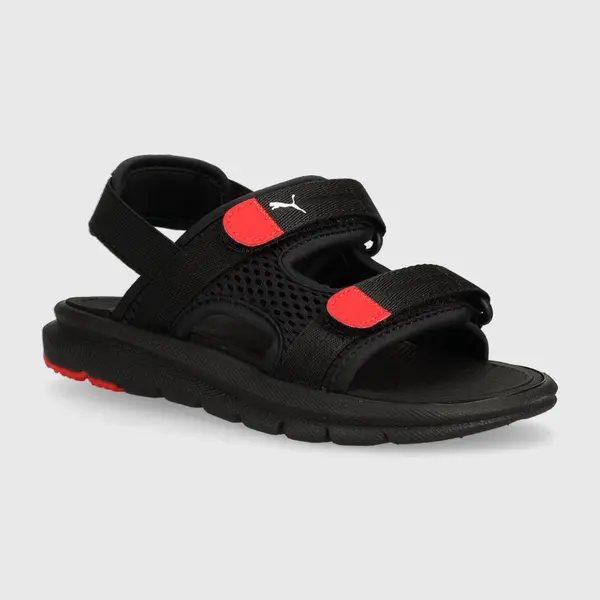 Dětské sandály Puma Evolve PS černá barva