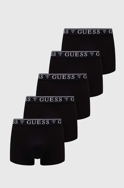 Guess  boxerky pánské bavlněné s elastanem 5-pack