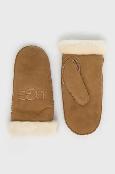 UGG rukavice dámské semišové