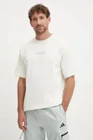 Bavlněné tričko Guess DALIM béžová barva, s potiskem, Z4BI00 KCE21