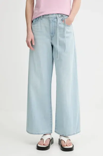 Džíny Levi's XL STRAIGHT dámské, medium waist, A8701