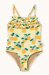 Tinycottons  Jednodílné dětské plavky  ORANGES SWIMSUIT