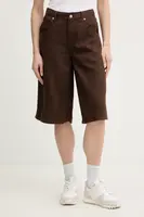 Levi's šortky ženské lněné SUPER BAGGY LONG