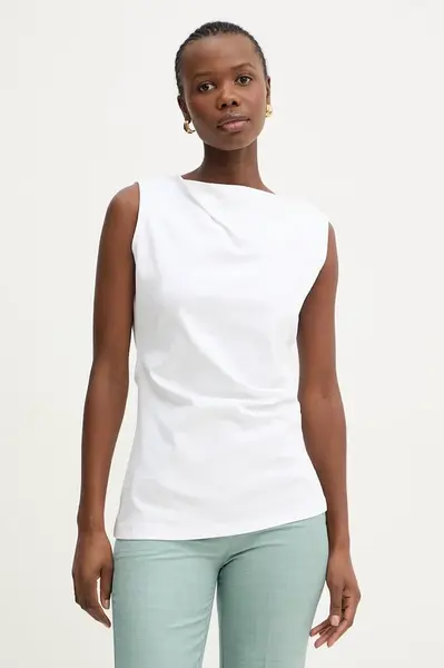 BOSS top ženský bavlněný Emiaka