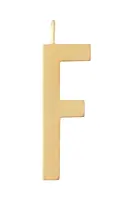 Pozlacený stříbrný přívěsek Design Letters