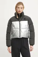 Bunda Karl Kani dámská, stříbrná barva, zimní, 61760015