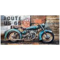 Monee TIŠTĚNÉ OBRAZY NA PLÁTNĚ, vozidla, vintage, 140/70 cm