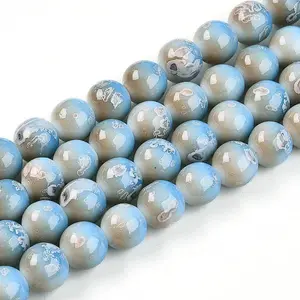 Baking Painted Glass Beads Strands