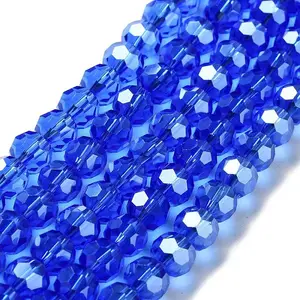 Electroplate Glass Bead Strands