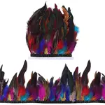 1 Bundle Fashion Feather Cloth Strand Costume Accessories