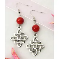 Dangle Rhombus Earrings