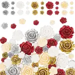 50Pcs 25 Styles Opaque Resin Cabochons