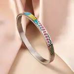 304 Stainless Steel Enamel Bangles