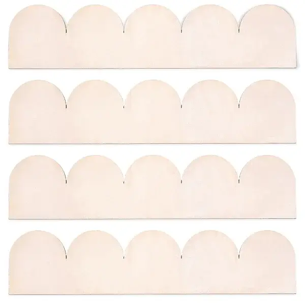 12Pcs Plywood Eaves Tile