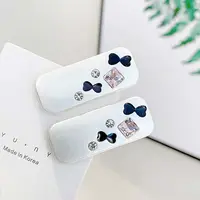 Spray Painted Alloy Alligator Hair Clips for Women Girls