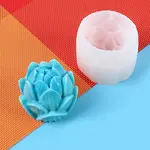 DIY Silicone Flower Candle Molds