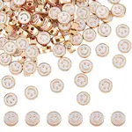 100Pcs Alloy Enamel Beads