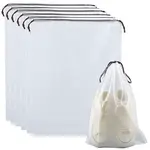 10Pcs PE Velvet Drawstring Storage Bags