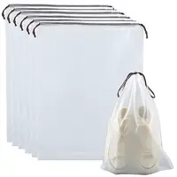 10Pcs PE Velvet Drawstring Storage Bags