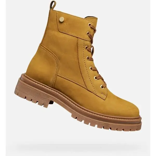 Geox D IRIDEA Dámská zimní obuv, hnědá, velikost