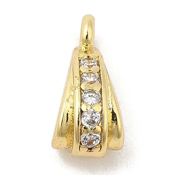 Brass with Cubic Zirconia Pendants