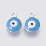 Double-sided Platinum Plated Alloy Enamel Charms