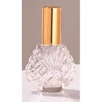 Shell Shape Empty Glass Perfume Spray Bottle
