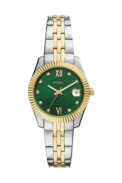 Hodinky Fossil Bicolor stříbrná barva, ES5388