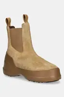Semišové kotníkové boty Moon Boot MB LUNA CHELSEA SUEDE