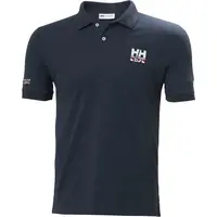 Helly Hansen MESSINA GRAPHIC FITTED POLO Pánske polo tričko, tmavo modrá, veľkosť