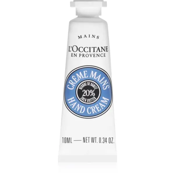 L’Occitane Shea Butter Hand Cream pečující krém na ruce 10 ml