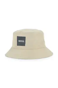 Detský bavlnený klobúk BOSS