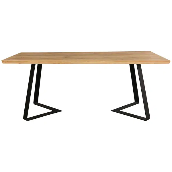 Hom`in JÍDELNÍ STŮL, divoký dub, barvy dubu, 200/100/76 cm