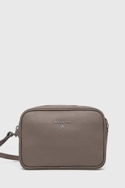 Kožená kabelka Patrizia Pepe