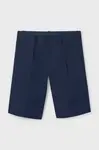 Dětské šortky s příměsí lnu Mayoral