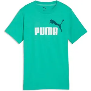 Puma ESSENTIALS 2 COLOR N0.1 LOGO TEE B Chlapecké triko, zelená, velikost