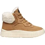 Geox J LAQUINNY WPF Dívčí zimní obuv, hnědá, velikost