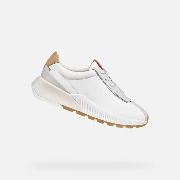 Bílé dámské tenisky Geox Metropoli