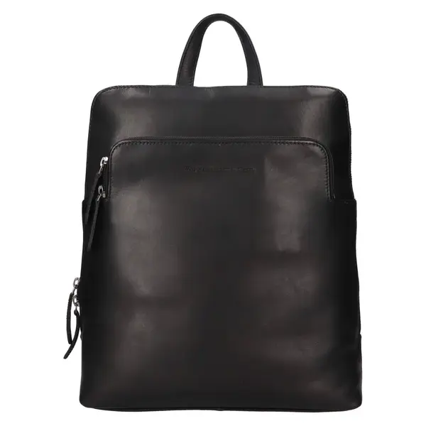 Dámský kožený batoh The Chesterfield Brand Fornella - černá