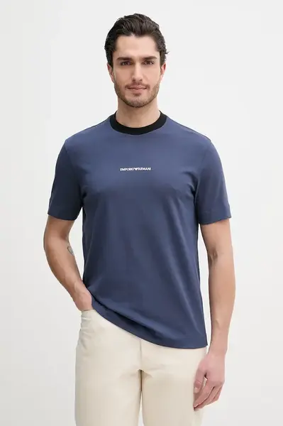 Bavlněné tričko Emporio Armani