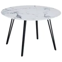 Livetastic JÍDELNÍ STŮL, bílá, 120/120/76 cm