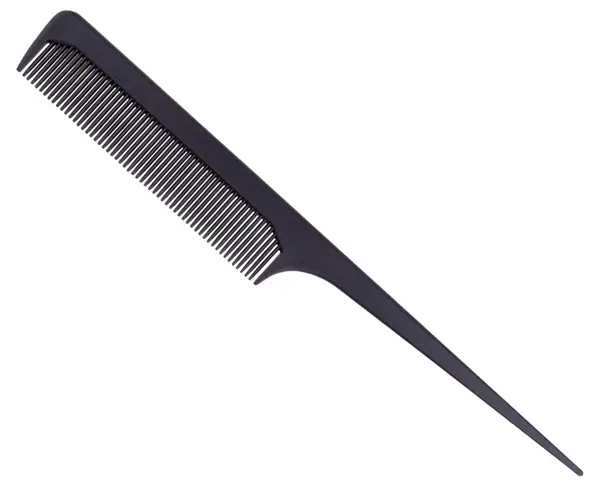 Tupírovací hřeben Detail - Hair style Plastic Tail Comb - 21,5 cm, černý