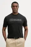 Bavlněné tričko Blauer BOURN