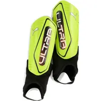 Puma ULTRA LIGHT ANKLE Fotbalové chrániče, žlutá, velikost