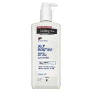 Neutrogena Deep Moisture telové mlieko Sensitive Skin Body Lotion 400 ml