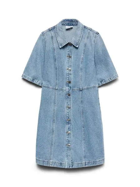 VERO MODA Šaty 'VMDaisy'  modrá denim