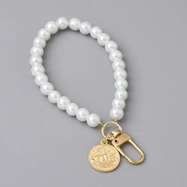 Glass Pearl DIY Keychains