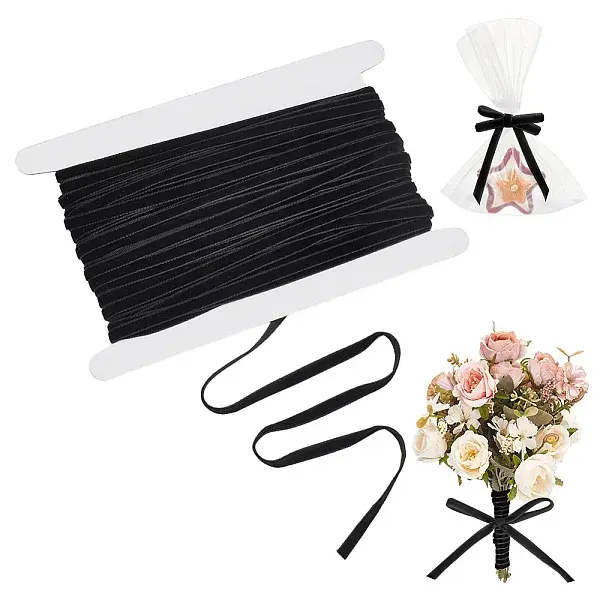 50 Yards Single Face Velvet Ribbon